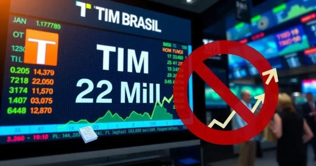 TIM Brasil: Leilão de 22 Milhões de Ações Após Grupamento