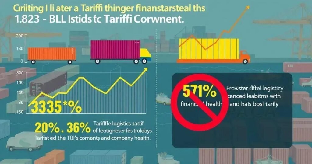 Como Tarifas Impactam o Balanço das Empresas de Logística na B3